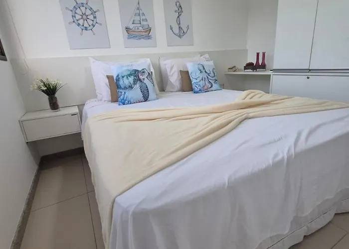 Aconchegante Flat em condomínio na beira mar de Muro Alto - Malawi Beach Resort Pôrto das Galinhas